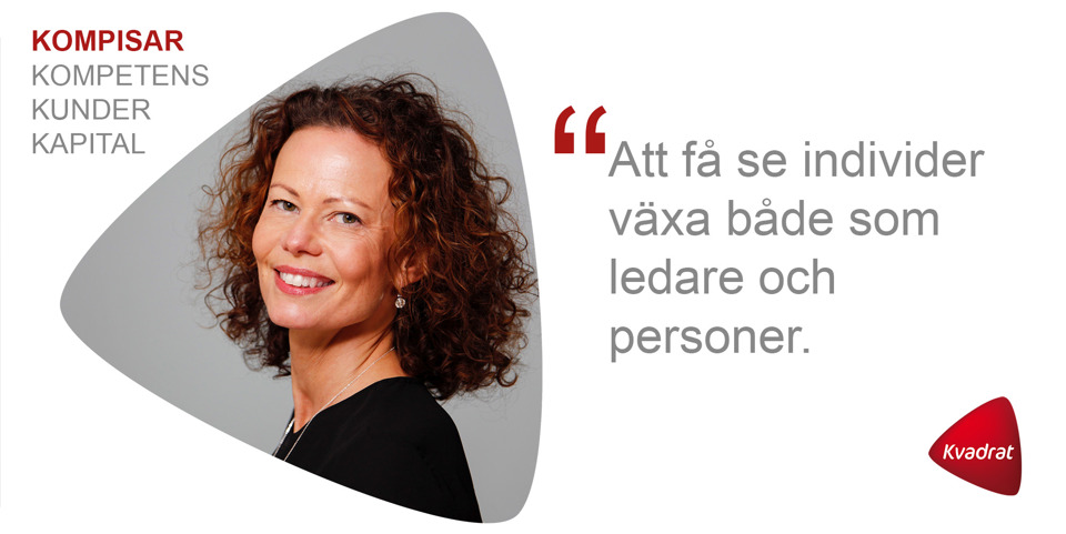 Ulrica Borchardt är konsult inom ledarskapsutveckling och ansluten till Kvadrat Göteborg.